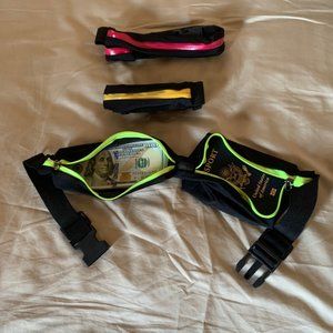 Handy Cell Phone & Key holder or Discreet Storage Belt - Hide Your Valuables!